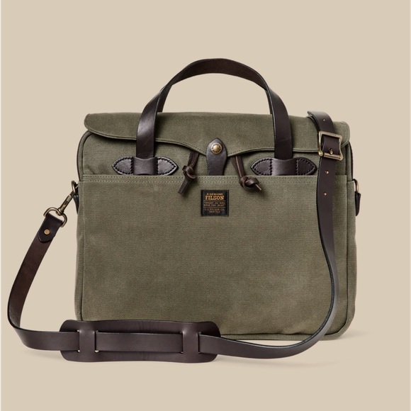Filson Rugged Twill Original Briefcase - Picture 3 of 9